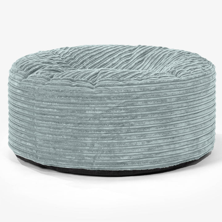 Sitzhocker Pouf - Cord Mintgrün 01
