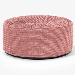 Sitzhocker Pouf - Cord Pfirsich