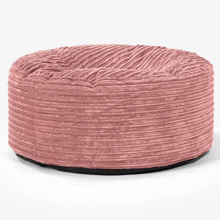Sitzhocker Pouf - Cord Pfirsich 01