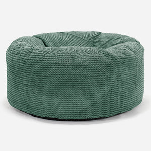 Sitzhocker Pouf - Pom-Pom Moosgrün