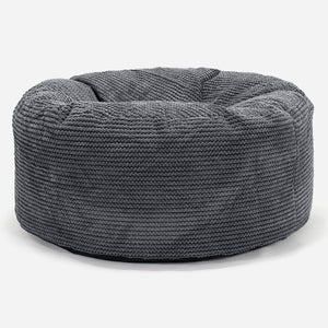 Sitzhocker Pouf - Pom-Pom Schwarz