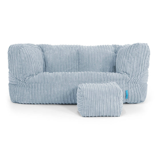 Kindersofa Albert 2-6 jahren - Cord Baby Blau_02