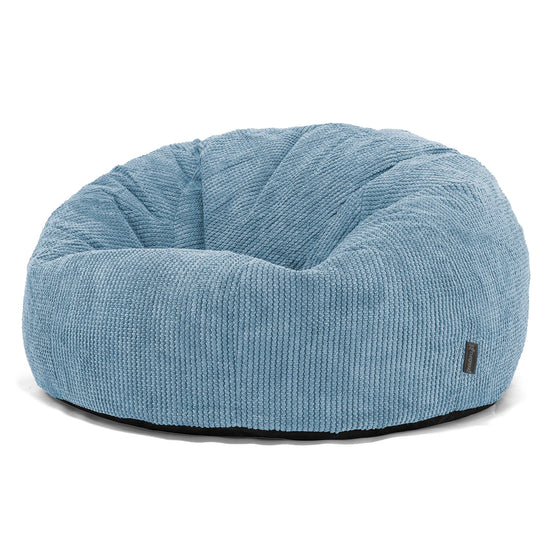 Sitzsack Sofa - Pom-Pom Himmelblau 01