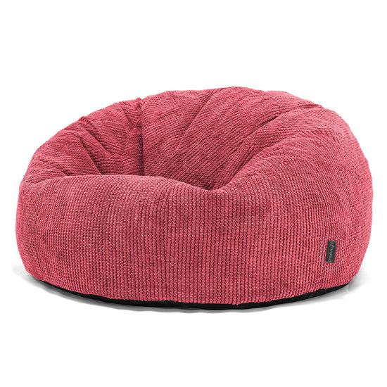 Sitzsack Sofa - Pom-Pom Pastellrot 01