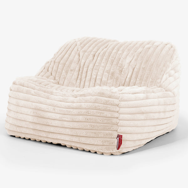 Der Slouchy Sitzsack Sessel Ersatz Bezug - Ultra Plüsch Cord 01