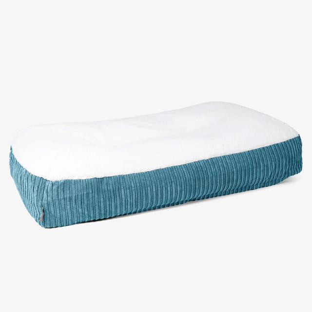XXL Slouchy Hundebett Ersatz Bezug - Sherpa & Cord 01