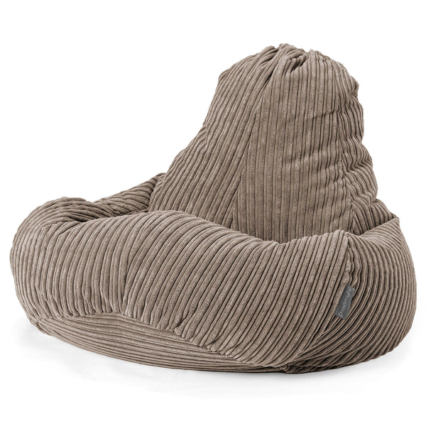 Ultra Lux Gaming Sitzsack - Cord Beigegrau 01