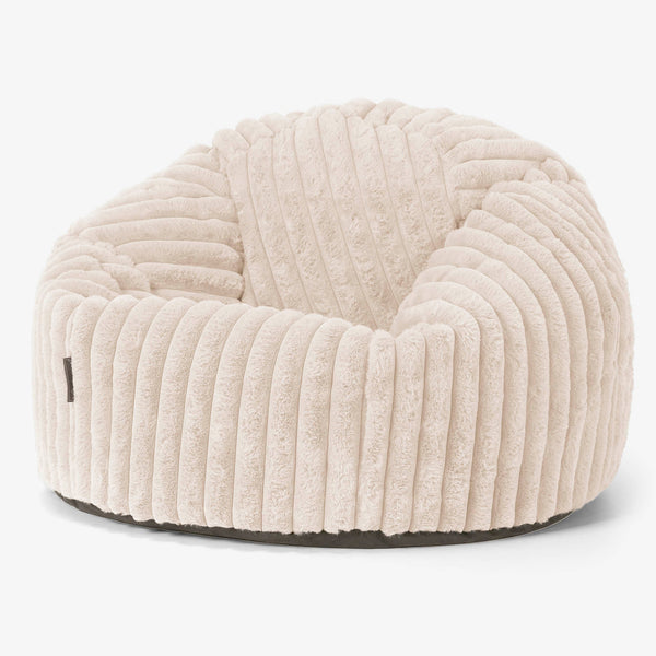 Klassischer Sitzsack Sessel Ersatz Bezug - Ultra Plüsch Cord 01