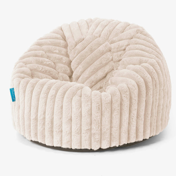 Klassicher Kindersessel Sitzsack 1-5 jahren Ersatz Bezug - Ultra Plüsch Cord 01