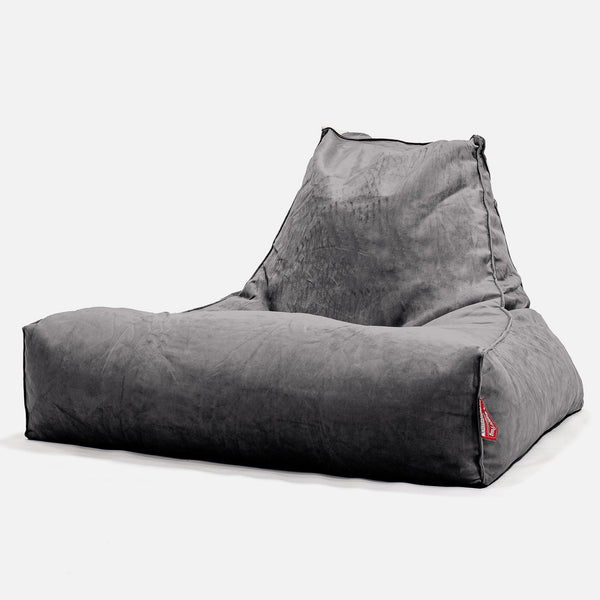 Riesen Sitzsack Lounge Sessel Ersatz Bezug - Samt 01