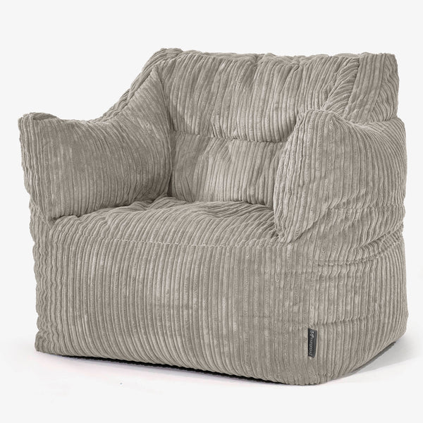 Victor Sitzsack Sessel - Cord Nerzfarben 01