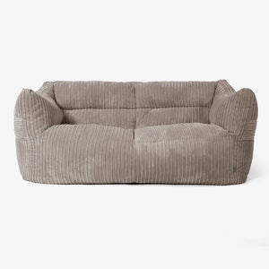 Victor Sitzsack Sofa - Cord Beigegrau