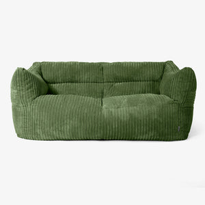 Victor Sitzsack Sofa - Cord Nadelwaldgruen