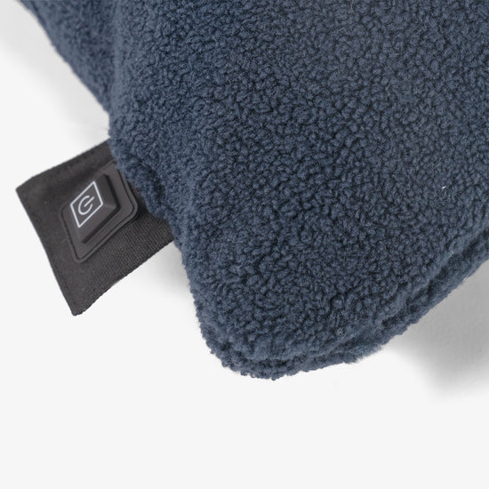 Wärmekissen 45 x 45cm - Sherpa Marineblau 02