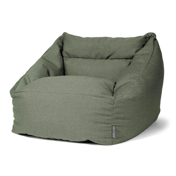 Maya Sitzsack Stuhl - Sunbrella Olivgrün 01