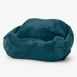 Sabine Sitzsack Sessel - Cord Blaugrün