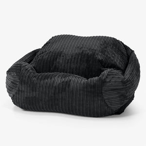 Sabine Sitzsack Sessel - Cord Schwarz