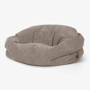 Sabine Sitzsack Sofa - Cord Beigegrau