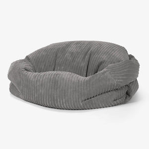 Sabine Sitzsack Sofa - Cord Graphitgrau