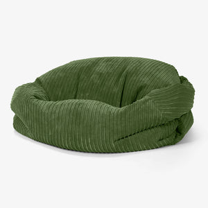 Sabine Sitzsack Sofa - Cord Nadelwaldgrün