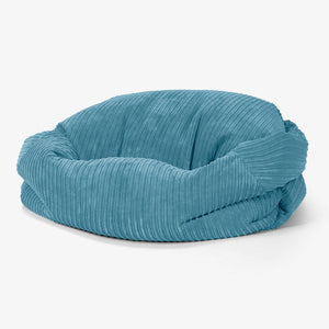 Sabine Sitzsack Sofa - Cord Türkis