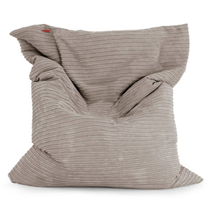 Sitzsack XXL - Cord Beigegrau