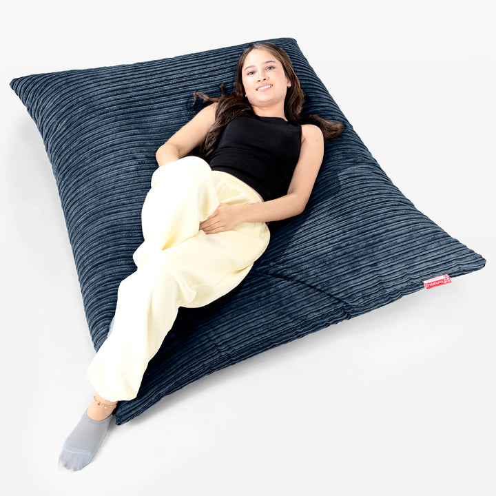 Sitzsack XXL - Cord Marineblau 02
