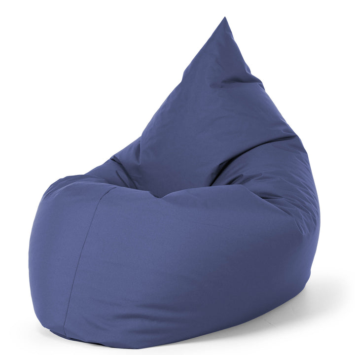 Sitzsack XXL - Pflegeleicht für Draußen Marineblau 02