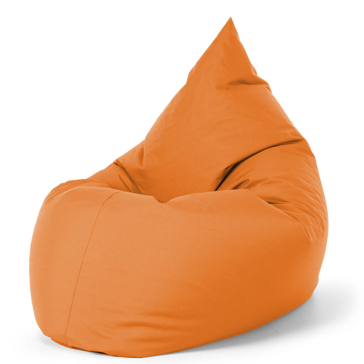 Sitzsack XXL - Pflegeleicht für Draußen Orange 02
