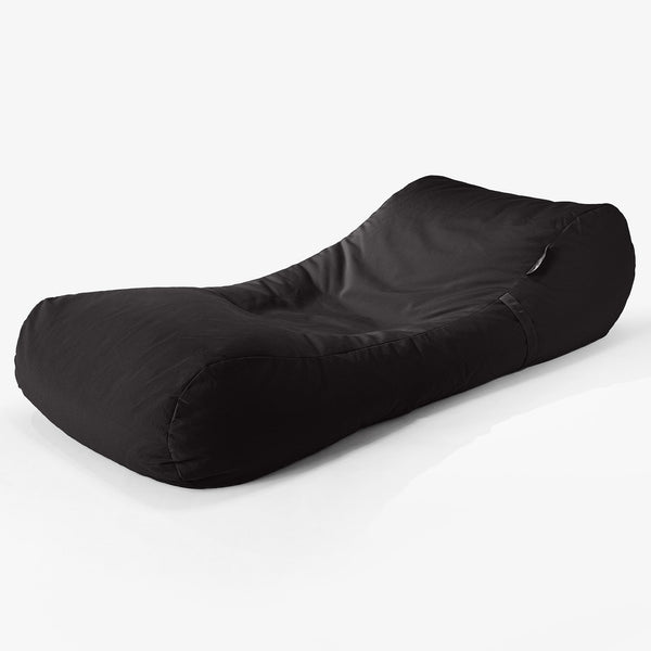 Big Bertha Original, SoleiStorm™ Ultra 2000 h+ Gartenliegen Sitzsack, Schlafsofa, Olefin Schwarz