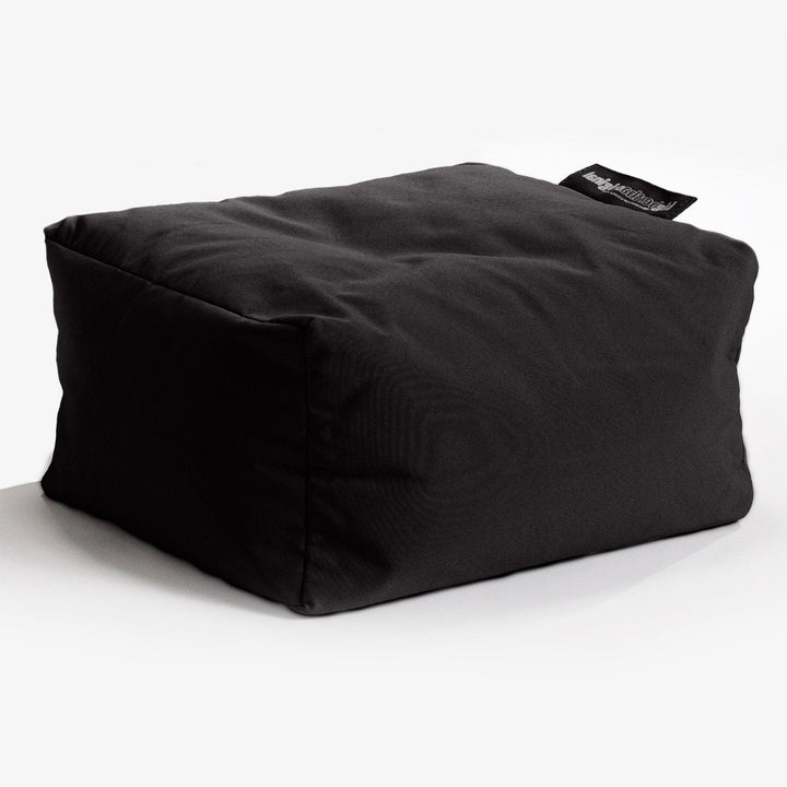 Big Bertha Original, SoleiStorm™ Ultra 2000 h+ Fußhocker Pouf, Olefin Schwarz