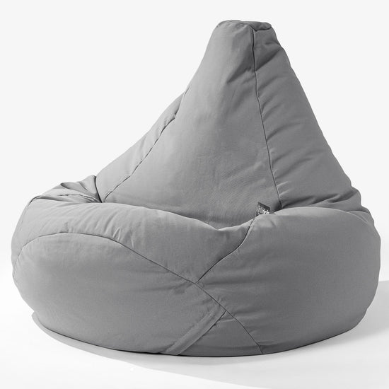 Big Bertha Original, SoleiStorm™ Ultra 2000 h+ Gaming Sitzsack Sessel, Olefin Mittelgrau