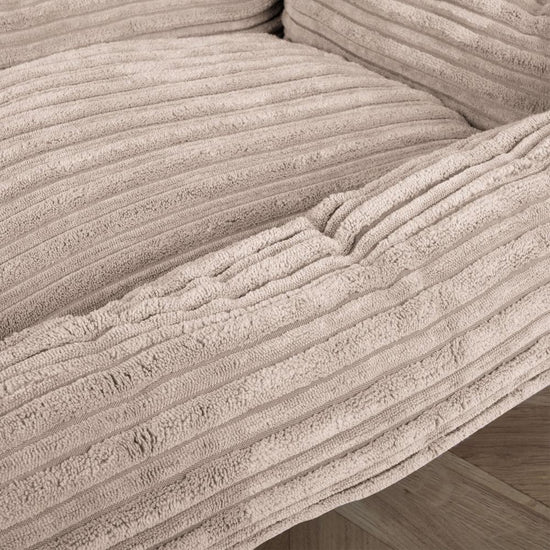 Mighty Bark Die Mega Matratze - Riesen Hundebett - Cord Nerzfarben