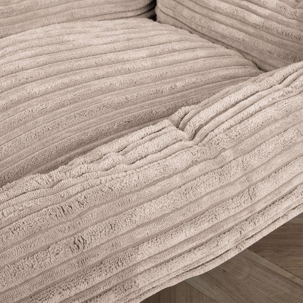 "Das Nest Von Mighty-Bark" - Orthopädische Hundekörbchen, Hundebett, Hundesofa, Klein - XXL - Cord Nerzfarben