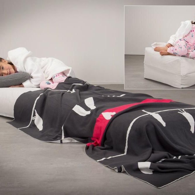 Lounge Pug, Avery, Futon Sofabett, Einzelne, Samt Silber