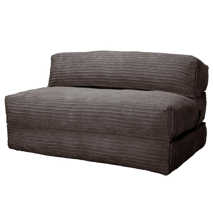 Lounge Pug, Avery, Futon Sofabett, Doppelte, Cord Schiefergrau
