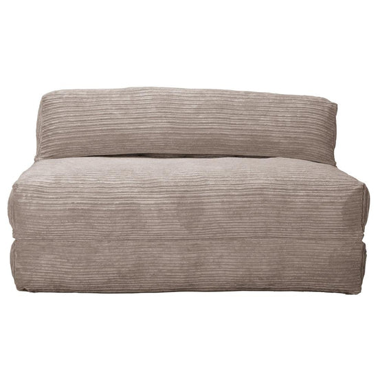 Lounge Pug, Avery, Futon Sofabett, Doppelte, Cord Nerzfarben