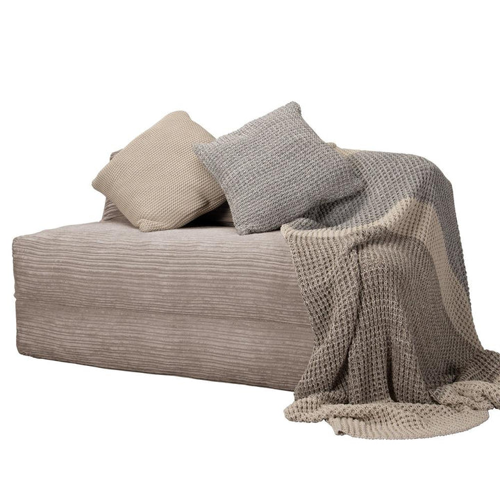 Lounge Pug, Avery, Futon Sofabett, Doppelte, Cord Nerzfarben