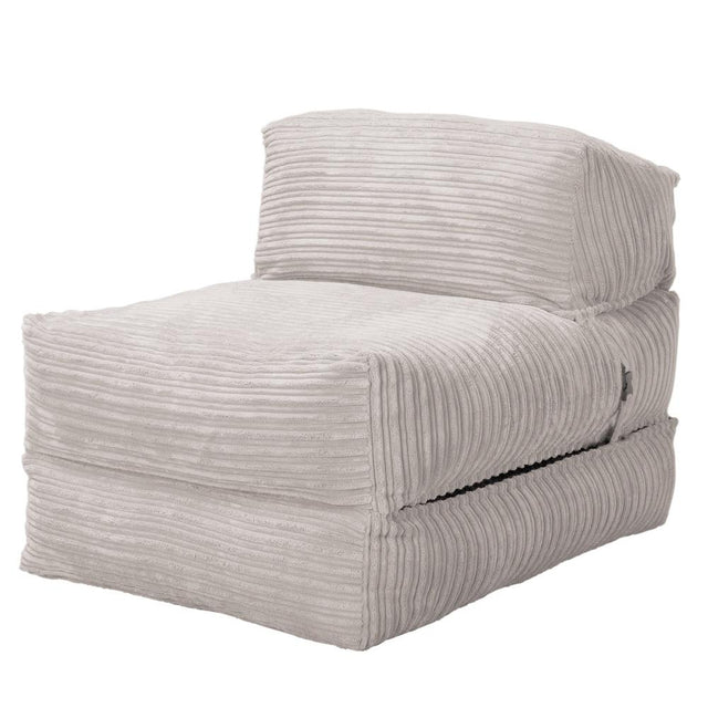Lounge Pug, Avery, Futon Sofabett, Einzelne, Cord Creme