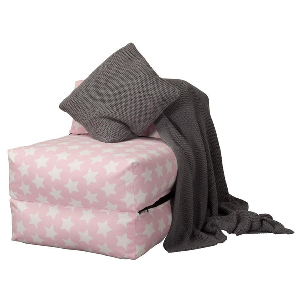 Avery Futon Sofabett Einzelne - Druck Pink Star Fabric Close-up Image