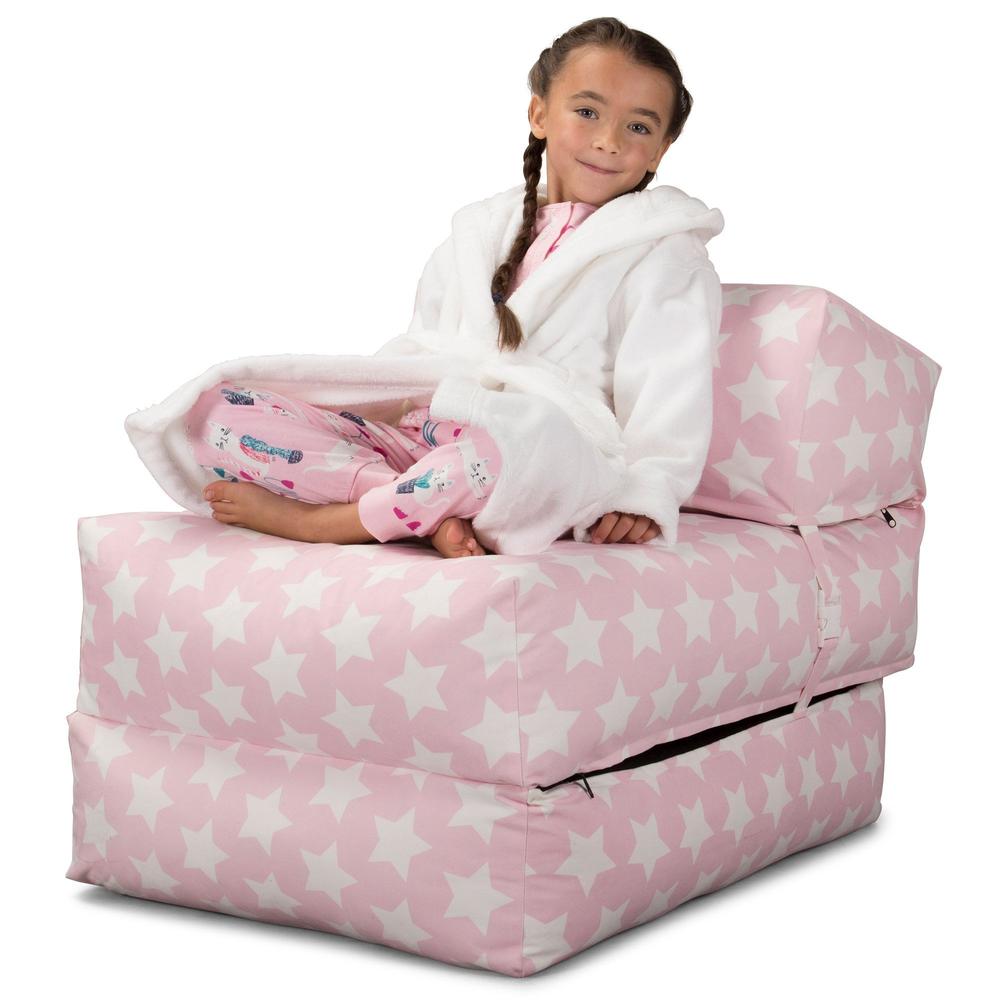 Lounge Pug, Avery, Futon Sofabett, Einzelne, Druck Pink Star