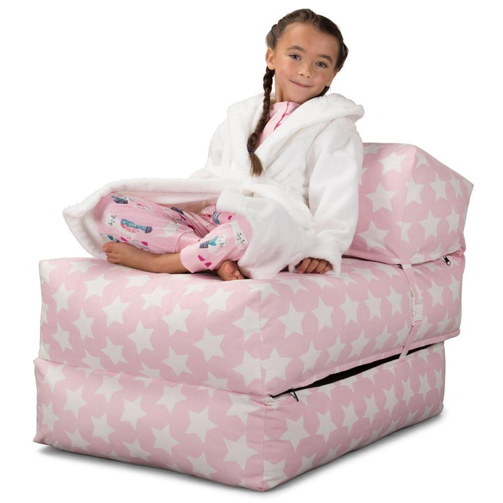 Lounge Pug, Avery, Futon Sofabett, Einzelne, Druck Pink Star
