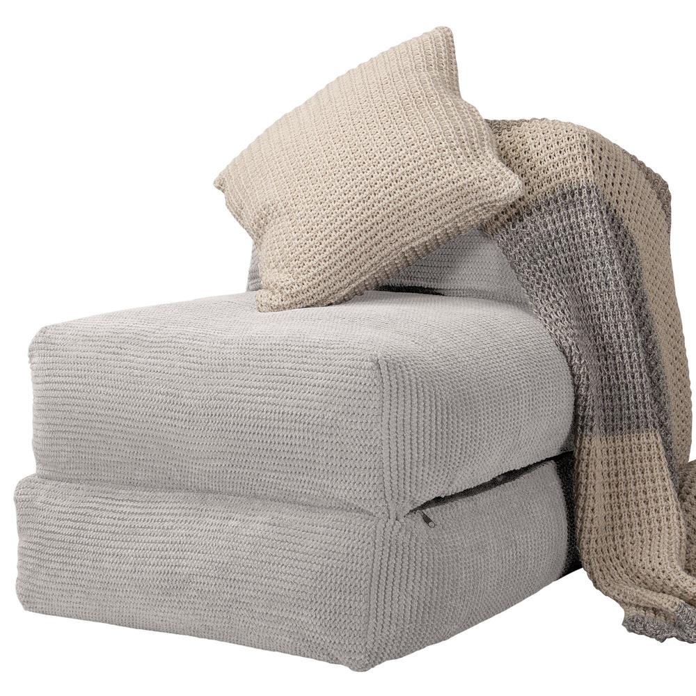 Lounge Pug, Avery, Futon Sofabett, Einzelne, Pom-Pom Creme
