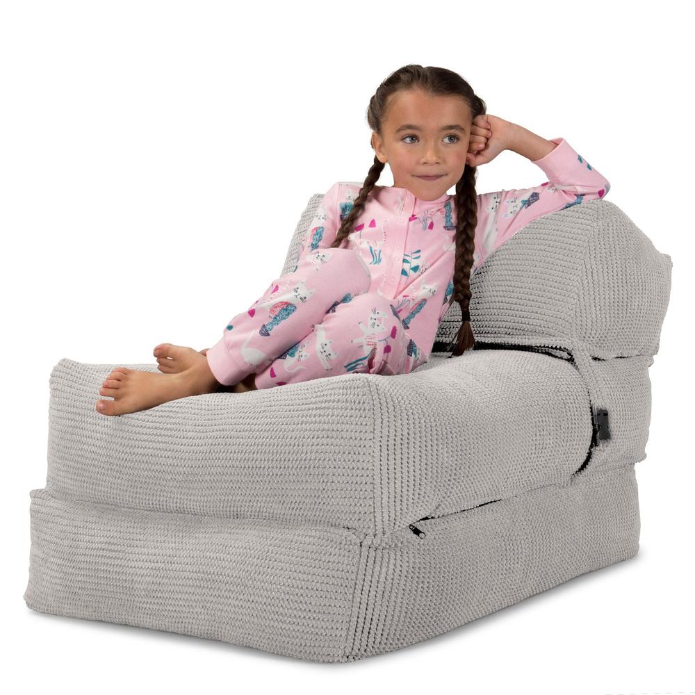 Lounge Pug, Avery, Futon Sofabett, Einzelne, Pom-Pom Creme