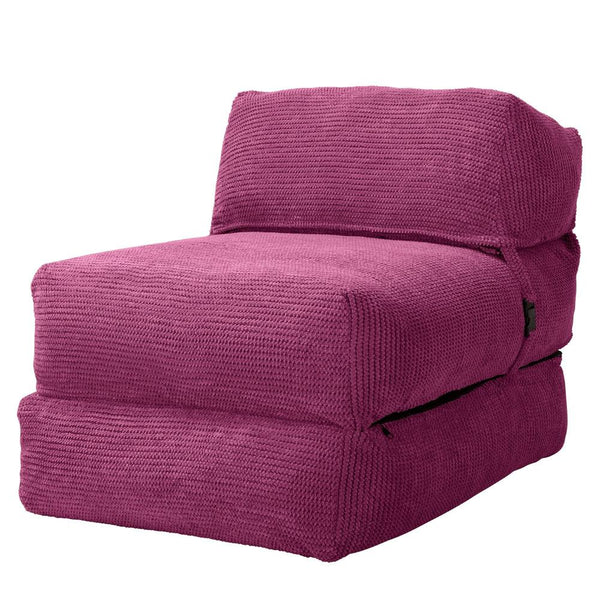 Lounge Pug, Avery, Futon Sofabett, Einzelne, Pom-Pom Pink