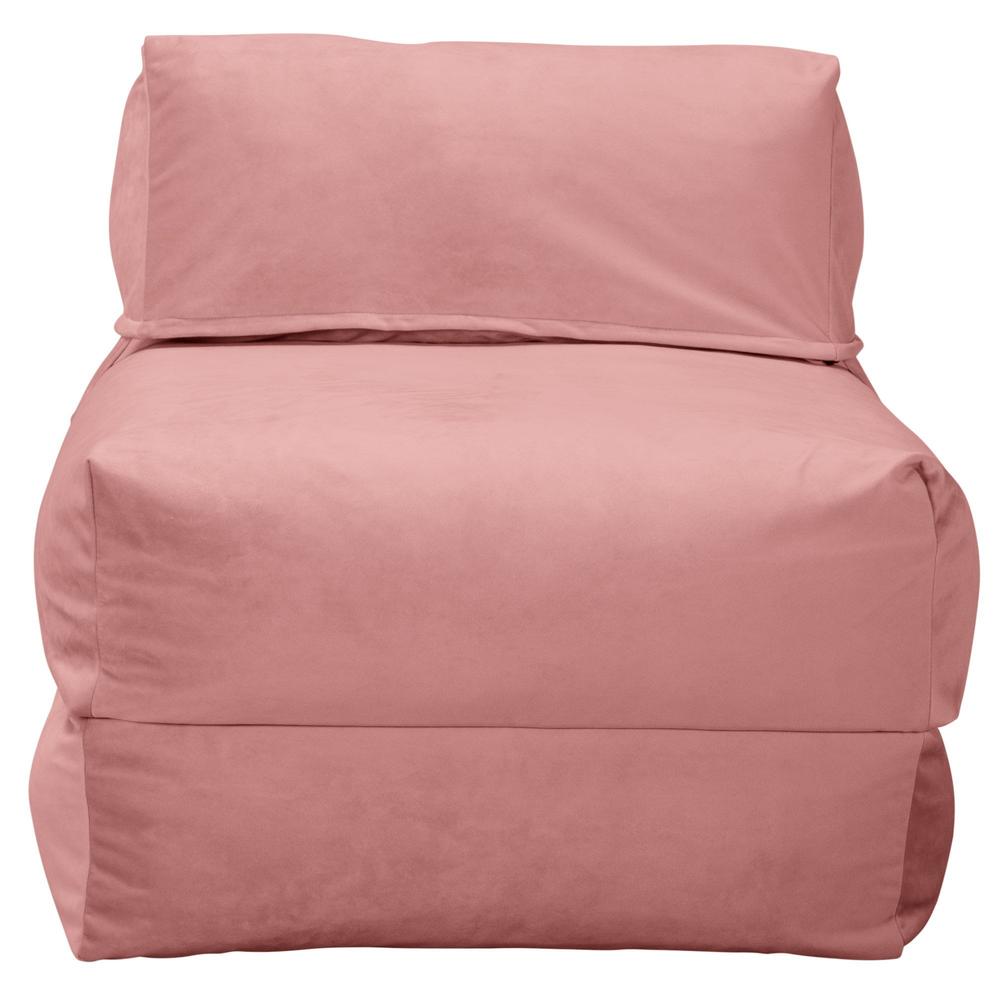 Lounge Pug, Avery, Futon Sofabett, Einzelne, Samt Pink