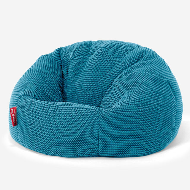 Klassicher Kindersessel Sitzsack 1-5 jahren - 100% Baumwoll Ellos Türkis 01