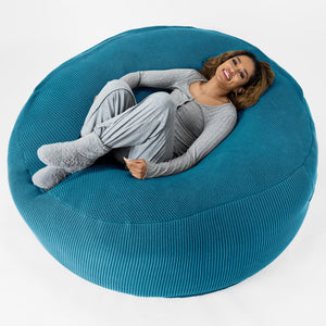 Mega-Mammoth Sofa Sitzsack XXL - Ellos Grobgestrickt Türkis
