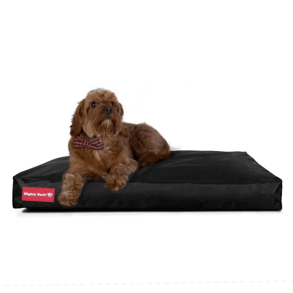 "Die Matratze Von Mighty-Bark" - Orthopädische Hundekissen, Hundebett, Klein - XXL - Wasserfest Schwarz