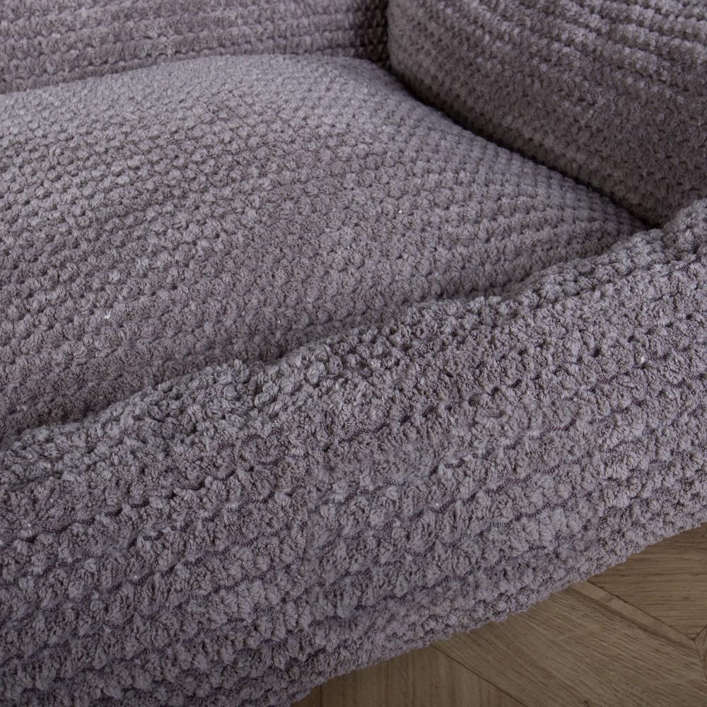 Mighty Bark Die Mega Matratze - Riesen Hundebett - Pom-Pom Anthrazit